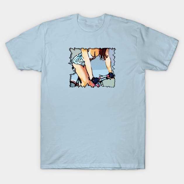 Comix Girl T-Shirt by Bongonation